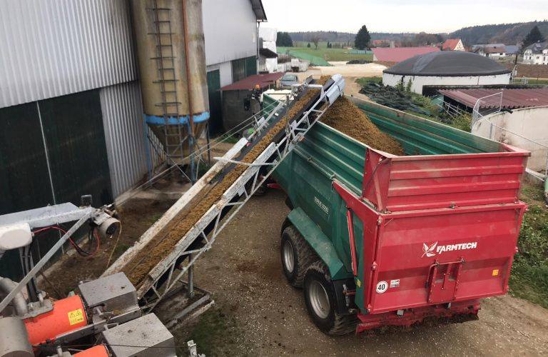 Der Separierer im Einsatz