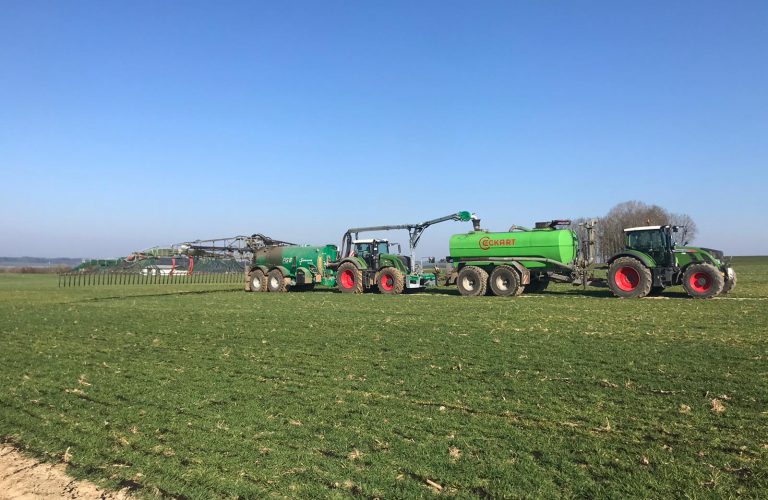 Gärsubsatratausbringung