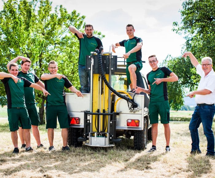 Team der Bodenproben