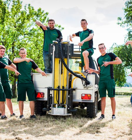 Team der Bodenproben